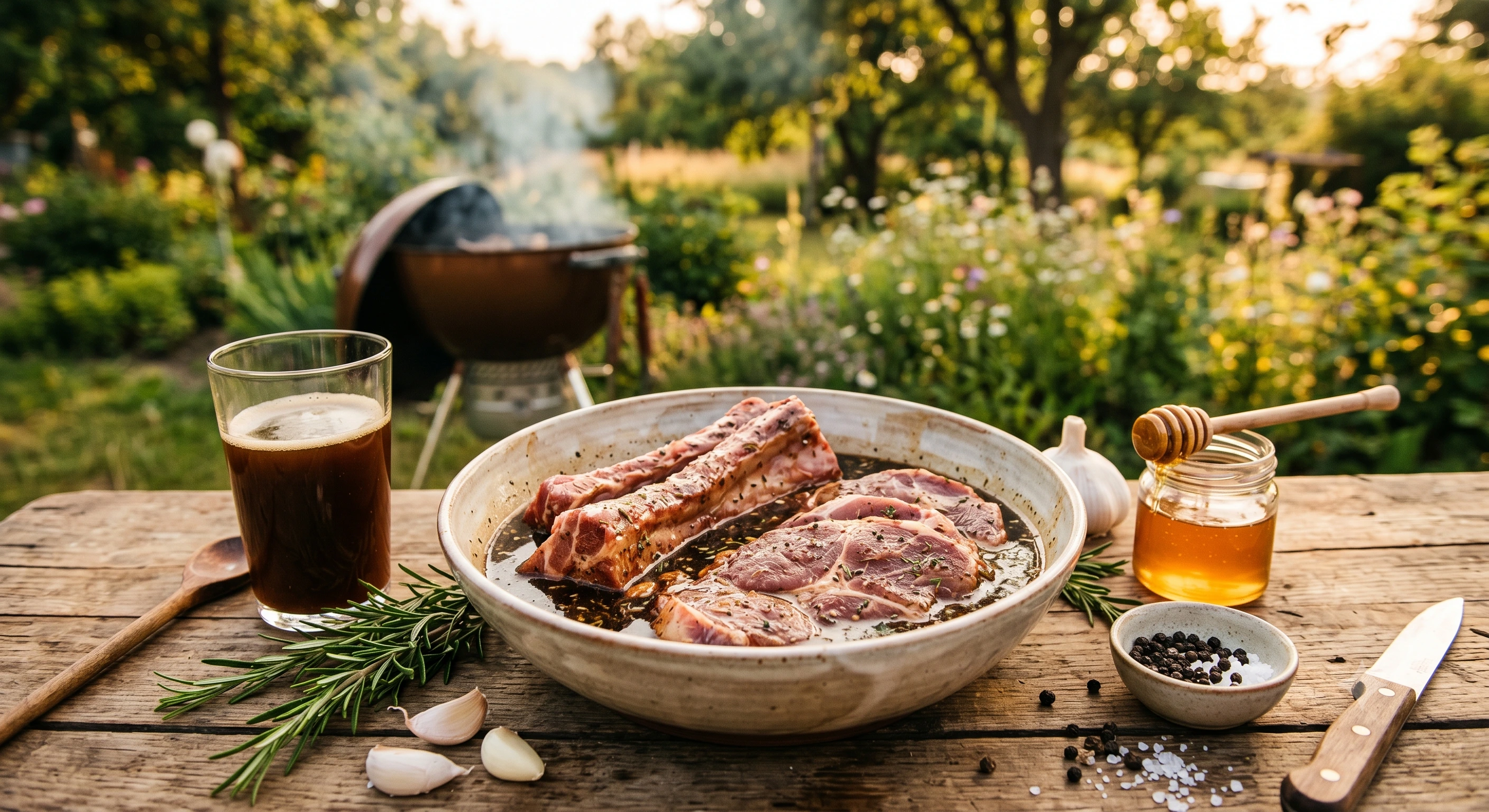 Kwas chlebowy w kuchni – jak wykorzystać go do marynowania mięsa na grillu?